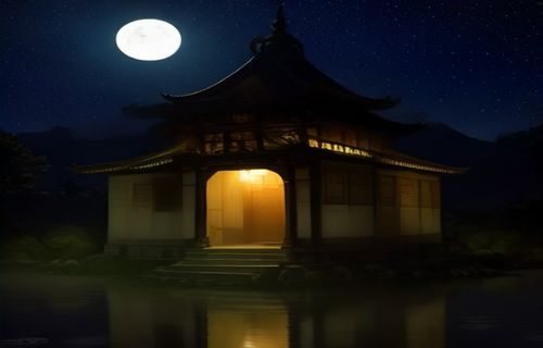 深夜办公室里一名员工独自对着电脑屏幕专注赶工的背影，桌上堆着咖啡杯